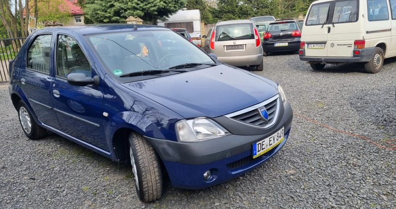 Dacia Logan cena 6300 przebieg: 136700, rok produkcji 2006 z Zelów małe 191